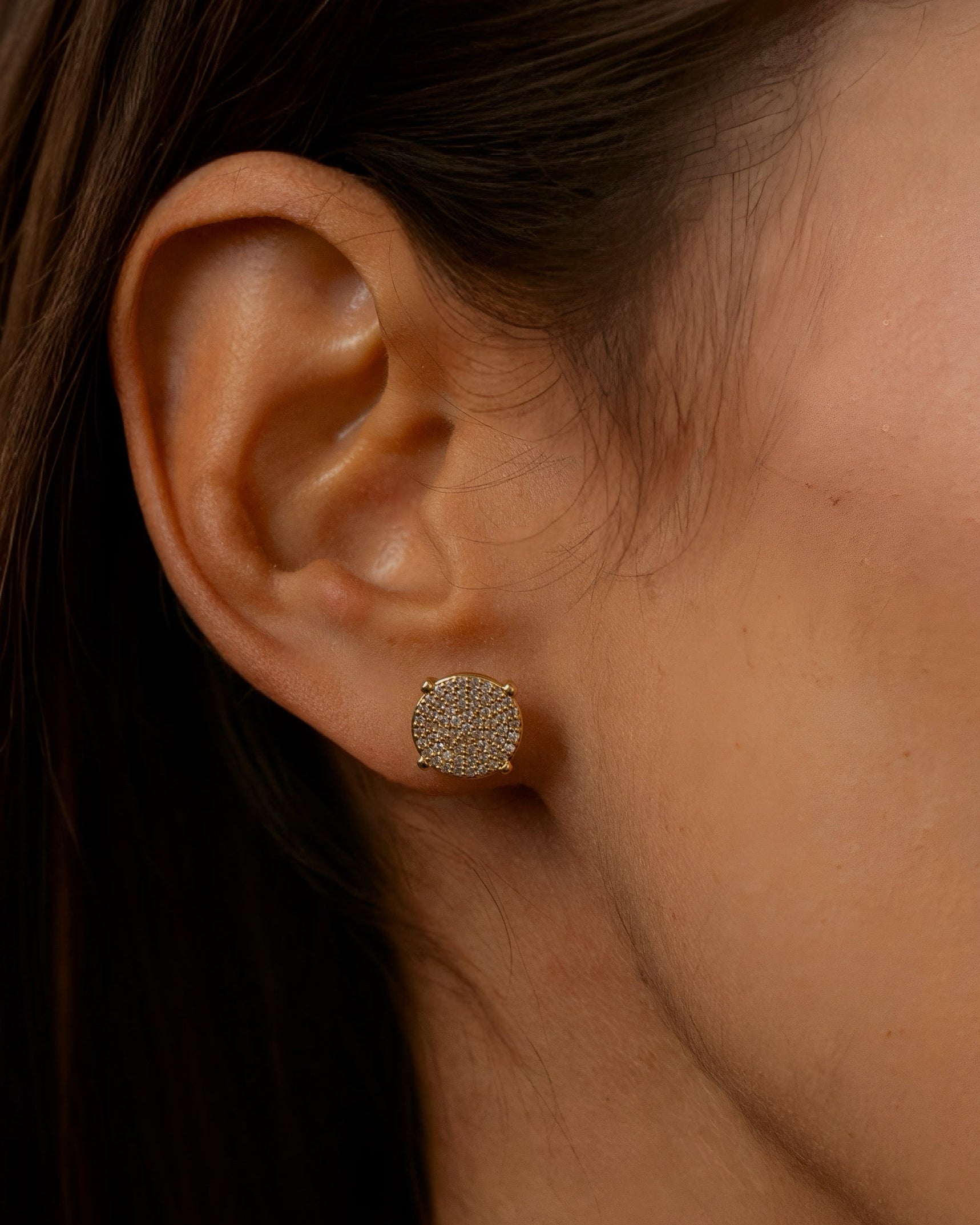 TOPOS PLANE CIRCLES MICRO PAVE