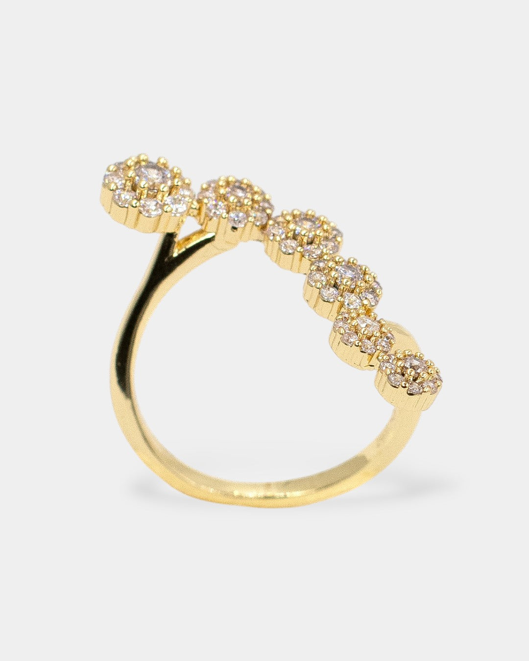 ARGOLLA 6 ESFERAS MICRO PAVE