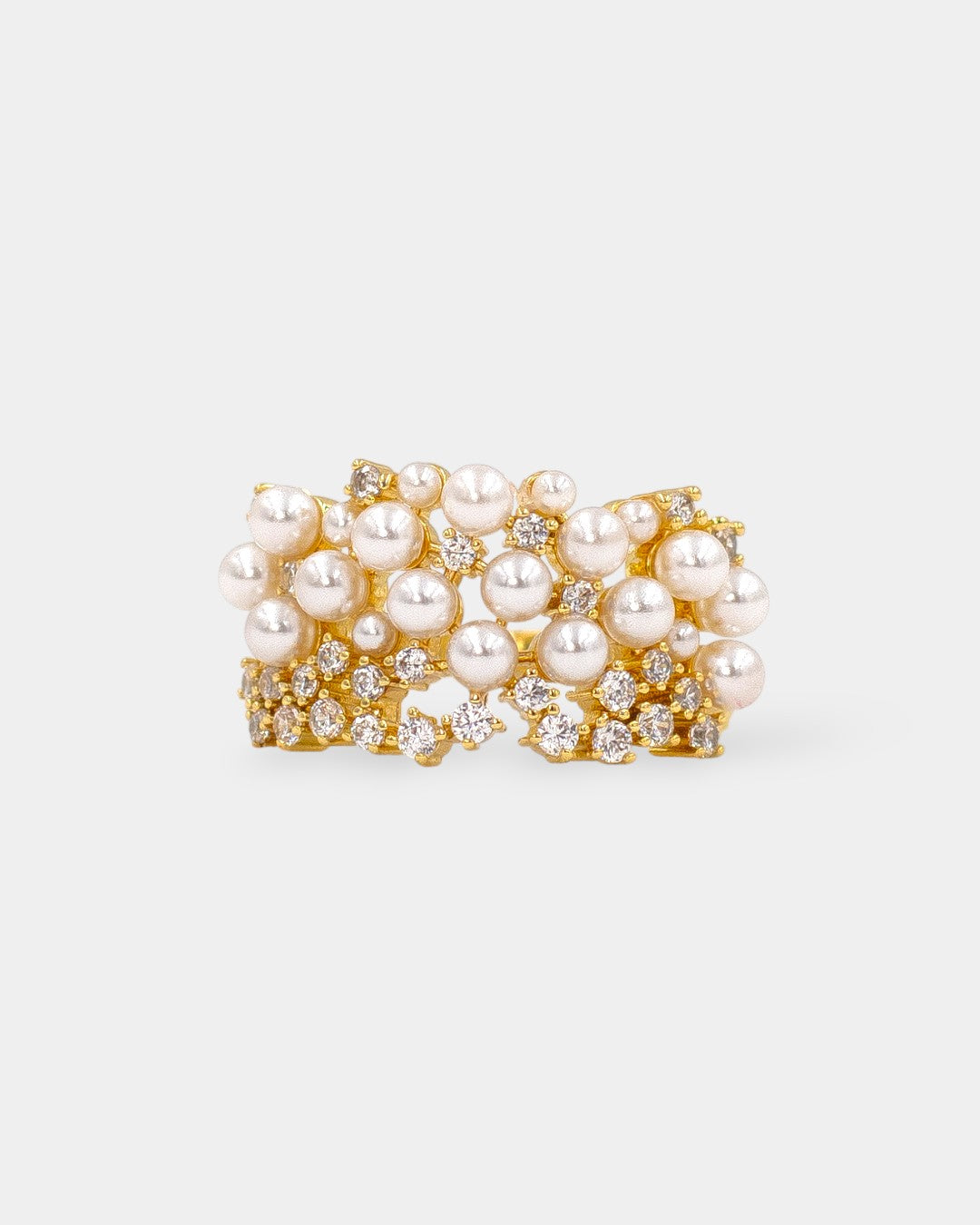 ARGOLLA COSMIC PEARLS & ZIRCONIA