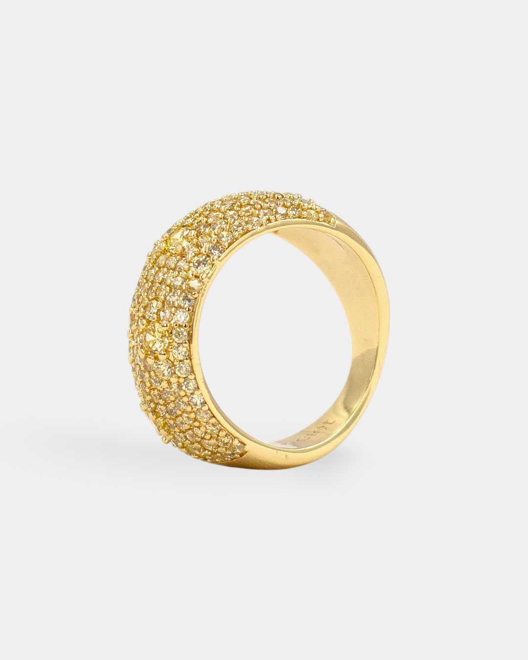 ARGOLLA MICRO PAVE YELLOW ZIRCONIA