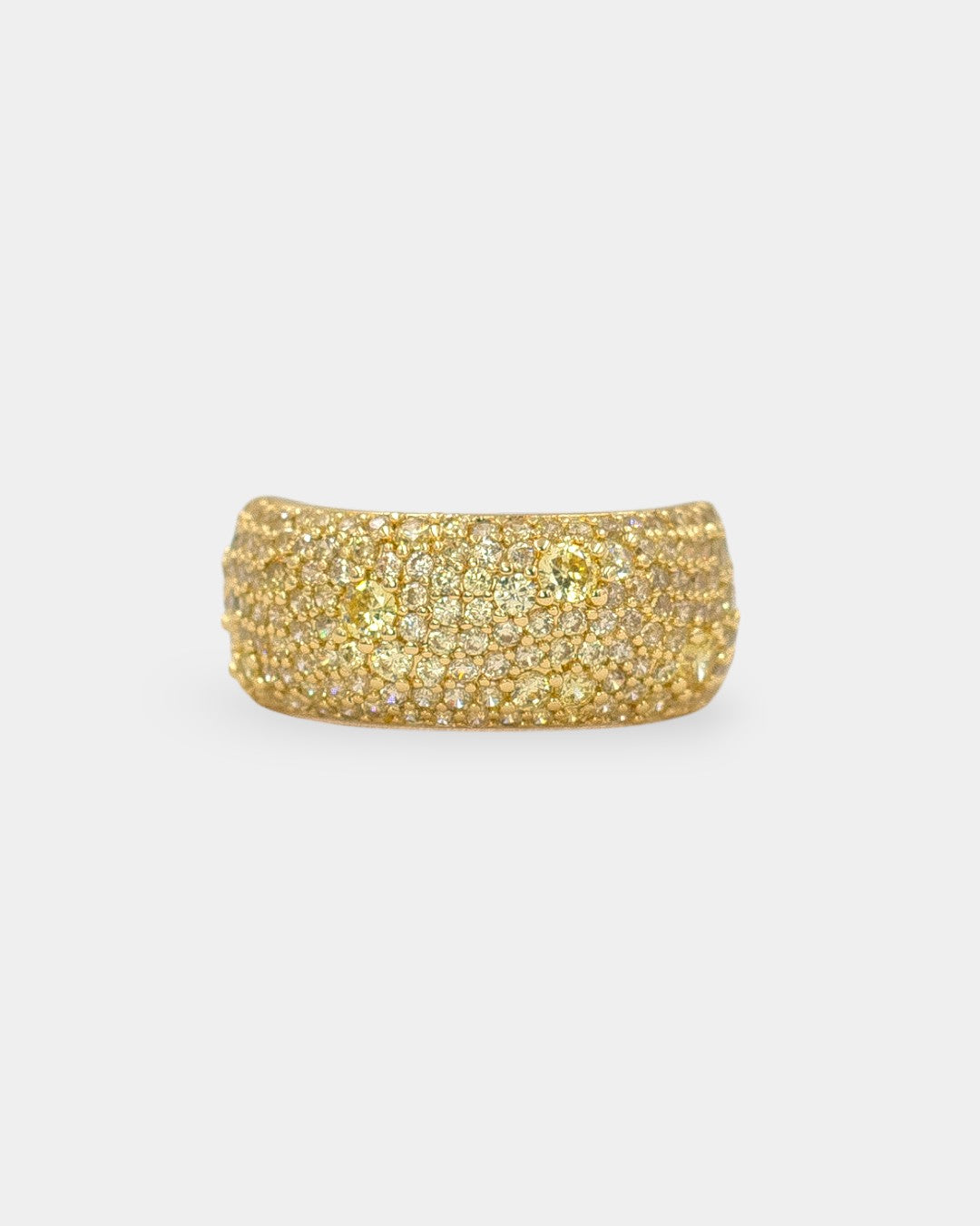 ARGOLLA MICRO PAVE YELLOW ZIRCONIA