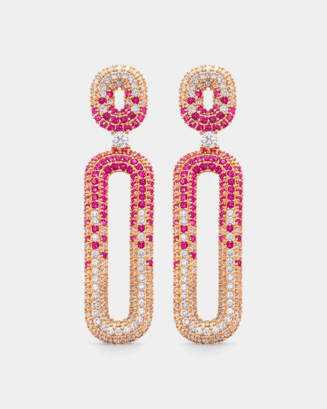 Pendientes Óvalo Largo