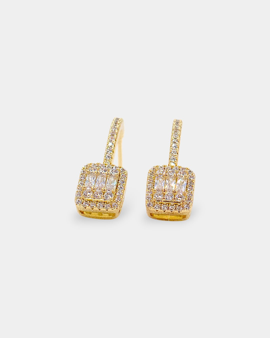 PENDIENTES CRYSTAL SQUARE