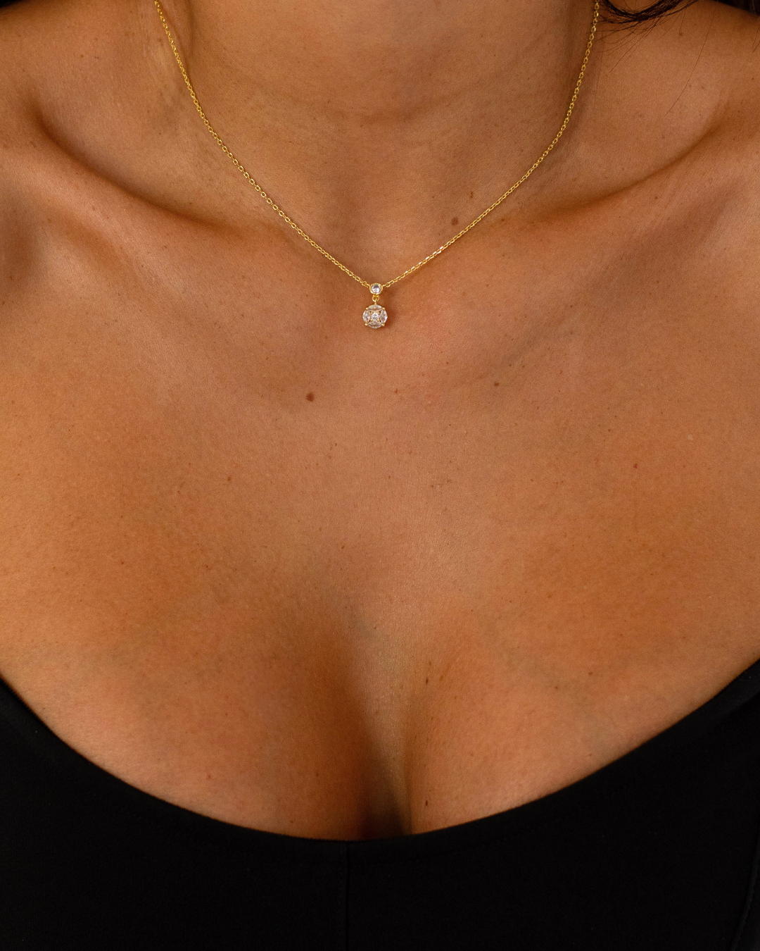 CADENA DIJE AURA BRILLANTE