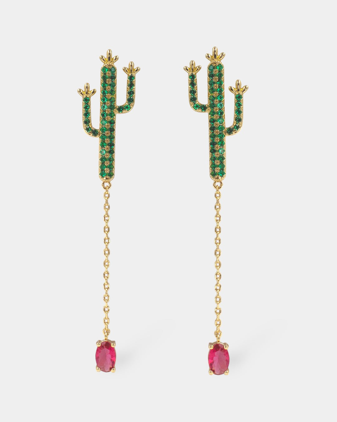 PENDIENTES CACTUS
