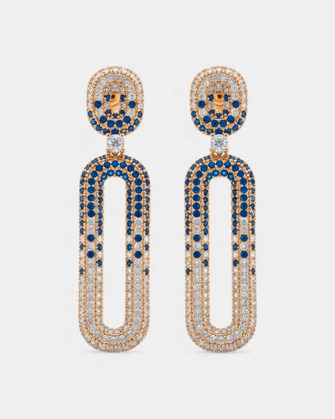 Pendientes Óvalo Largo